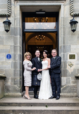 Kinnettles Castle Wedding.