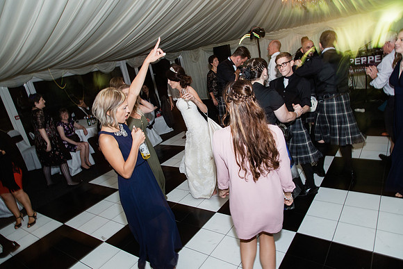 Kinnettles Castle Wedding.