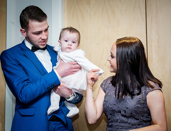 Dunfermline family christening/Naming ceremony