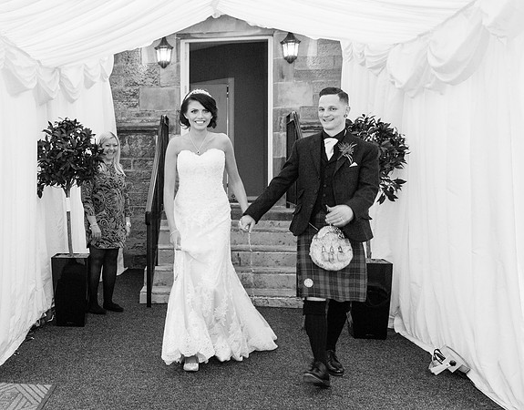 Kinnettles Castle Wedding.