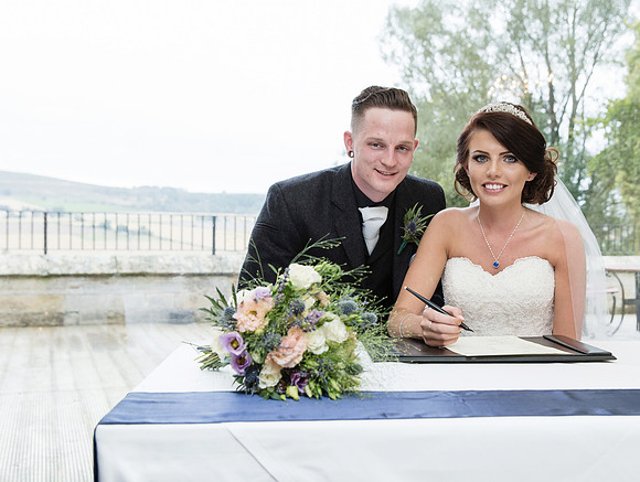 Kinnettles Castle Wedding.