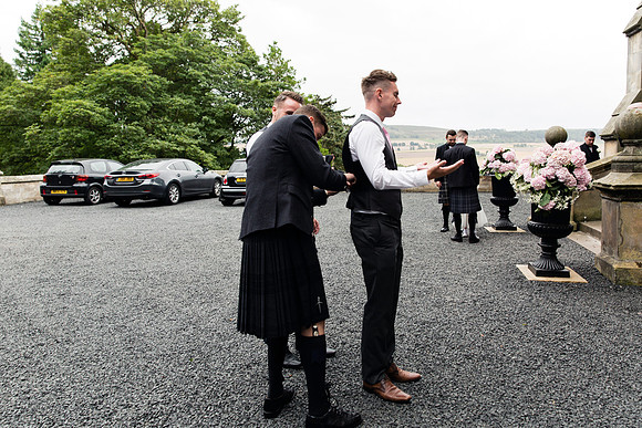 Kinnettles Castle Wedding.