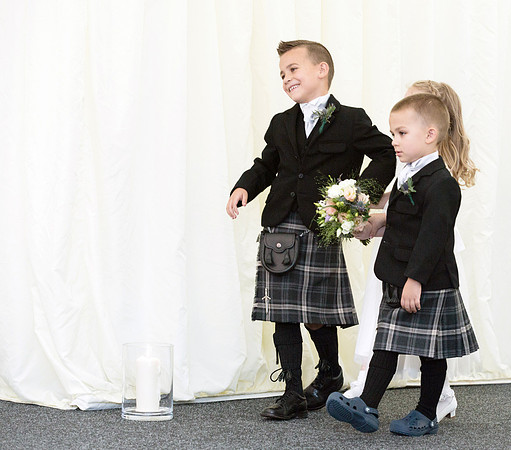 Kinnettles Castle Wedding.