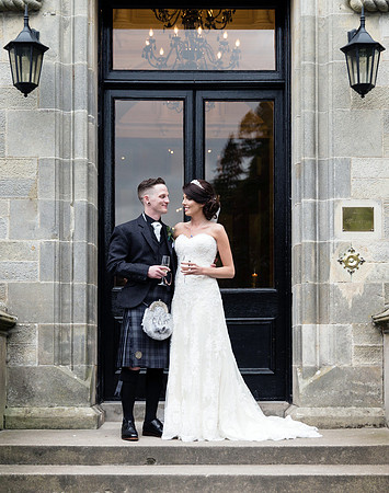 Kinnettles Castle Wedding.