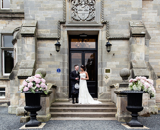 Kinnettles Castle Wedding.