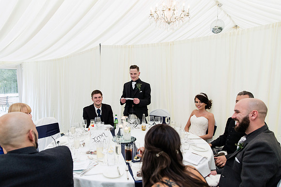 Kinnettles Castle Wedding.