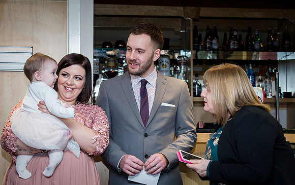 Dunfermline family christening/Naming ceremony