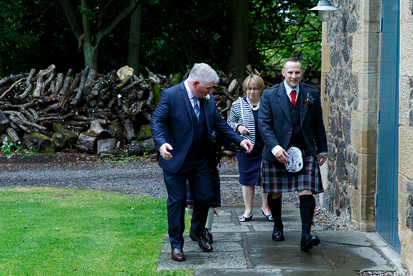 Dundee Wedding Photographer at Fingask Castle
