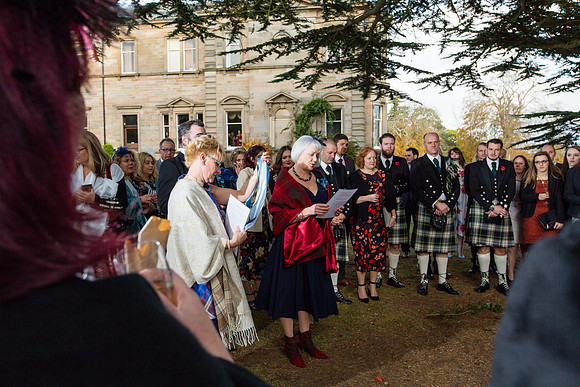 Chris Scott Photography at Errol Park Wedding.