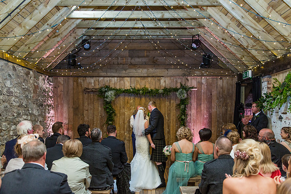 Weddings at The Byre at Inchyra