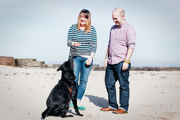 St Andrews Engagement Photo Shoot