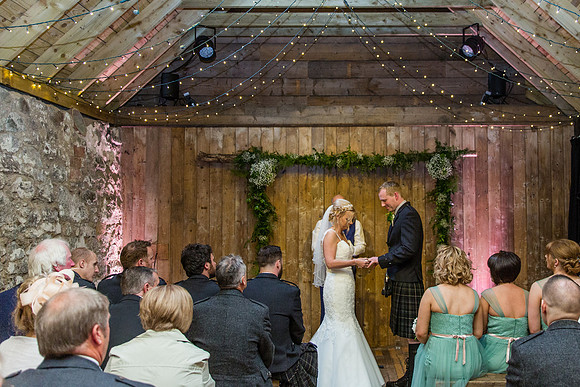 Weddings at The Byre at Inchyra