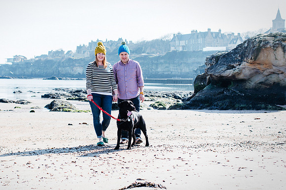 St Andrews Engagement Photo Shoot