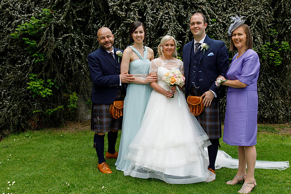 Dundee Wedding Photographer at Kinblethmont House
