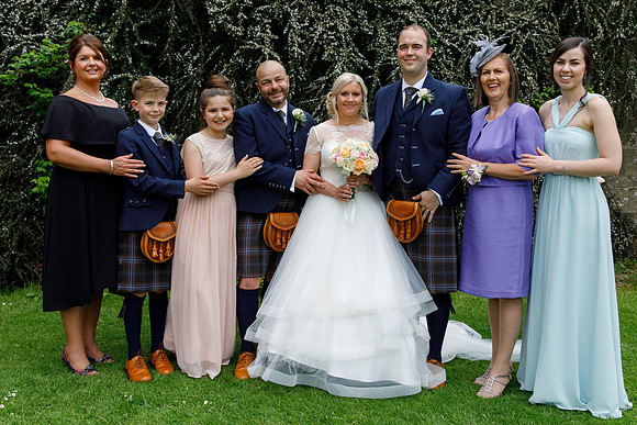 Dundee Wedding Photographer at Kinblethmont House