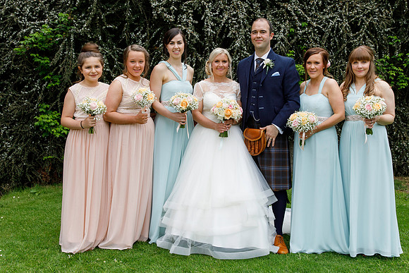 Dundee Wedding Photographer at Kinblethmont House