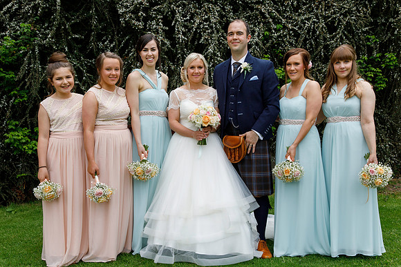 Dundee Wedding Photographer at Kinblethmont House