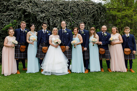 Dundee Wedding Photographer at Kinblethmont House