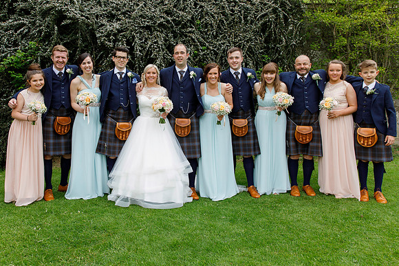 Dundee Wedding Photographer at Kinblethmont House