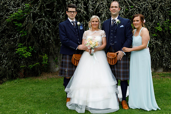 Dundee Wedding Photographer at Kinblethmont House
