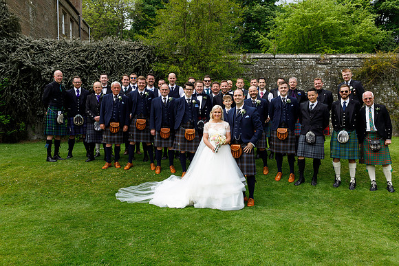 Dundee Wedding Photographer at Kinblethmont House
