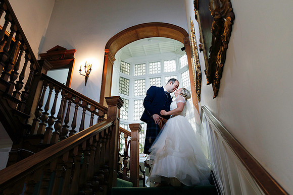 Dundee Wedding Photographer at Kinblethmont House