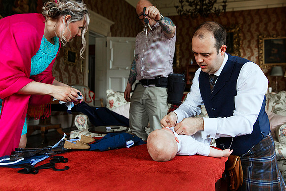 Dundee Wedding Photographer at Kinblethmont House