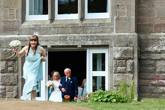 Dundee Wedding Photographer at Kinblethmont House