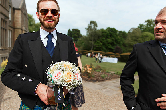 Dundee Wedding Photographer at Kinblethmont House