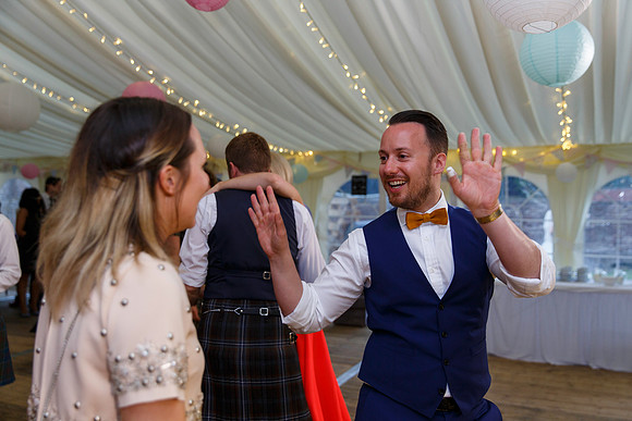 Dundee Wedding Photographer at Kinblethmont House