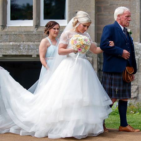 Dundee Wedding Photographer at Kinblethmont House