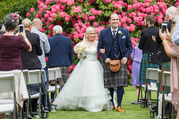 Dundee Wedding Photographer at Kinblethmont House