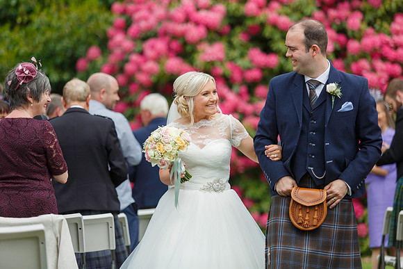 Dundee Wedding Photographer at Kinblethmont House