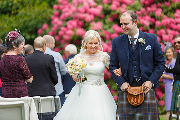 Dundee Wedding Photographer at Kinblethmont House