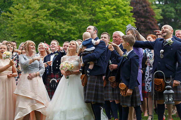 Dundee Wedding Photographer at Kinblethmont House
