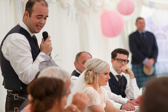 Dundee Wedding Photographer at Kinblethmont House
