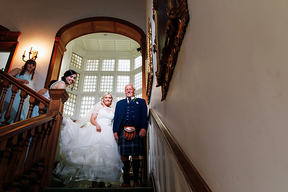Dundee Wedding Photographer at Kinblethmont House