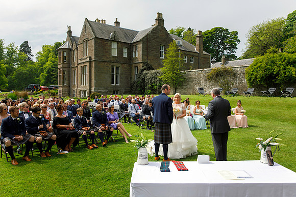 Dundee Wedding Photographer at Kinblethmont House