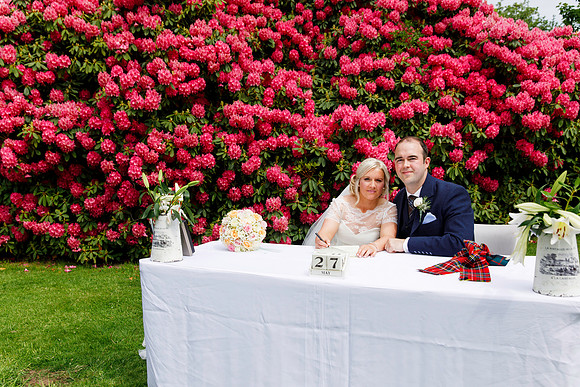 Dundee Wedding Photographer at Kinblethmont House