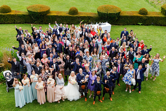 Dundee Wedding Photographer at Kinblethmont House
