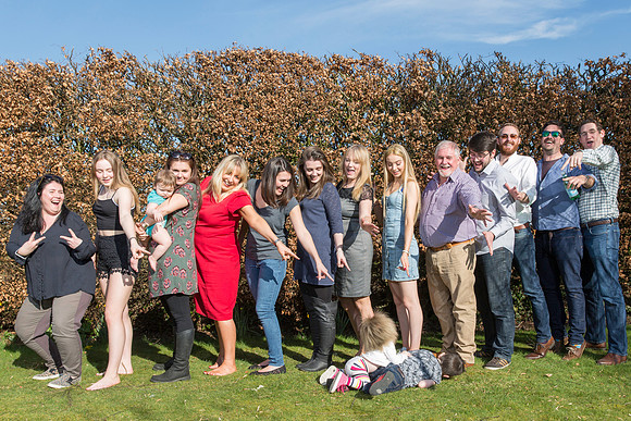 Special family occasion photography shoot at the Drovers Inn