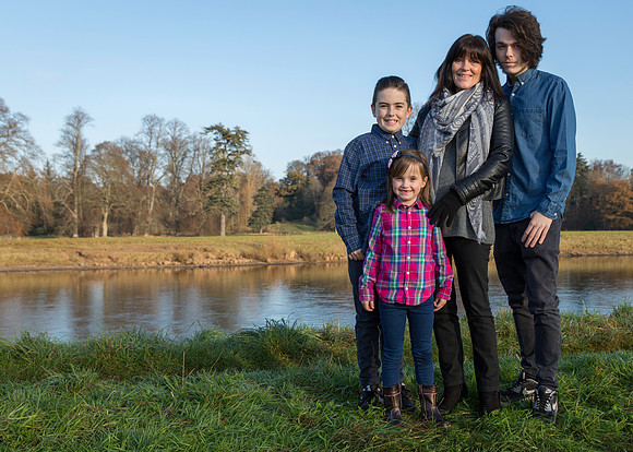 Family shoot in Perth Scotland.
