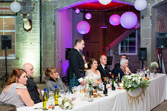 Chris Scott Photography at Errol Park Wedding.