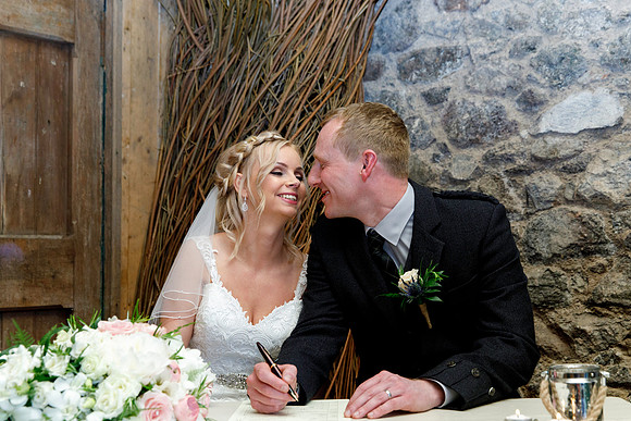 Dundee Wedding Photographer at Fingask Castle