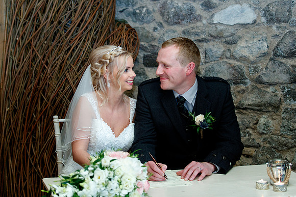 Dundee Wedding Photographer at Fingask Castle