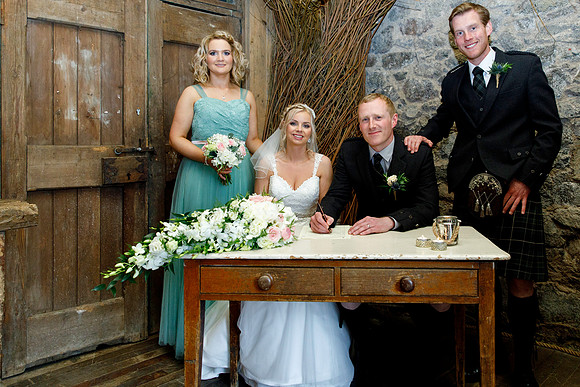 Dundee Wedding Photographer at Fingask Castle