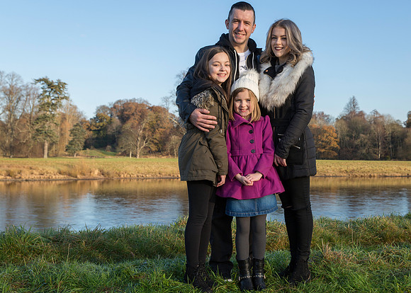 Family shoot in Perth Scotland.