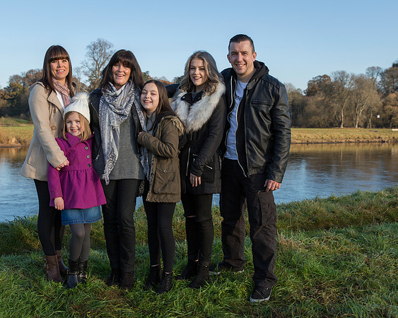 Family shoot in Perth Scotland.