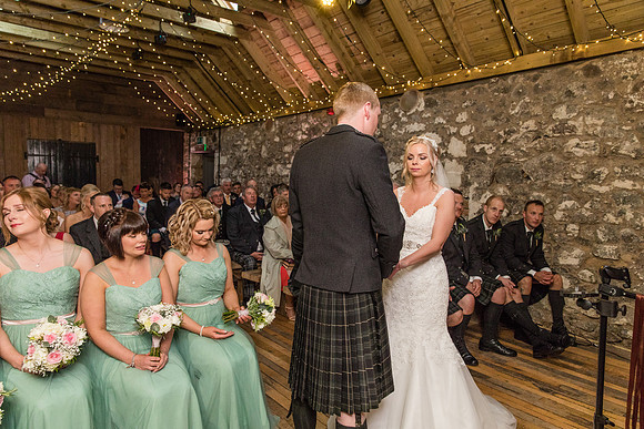 Weddings at The Byre at Inchyra