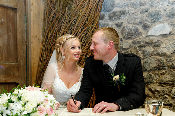 Dundee Wedding Photographer at Fingask Castle